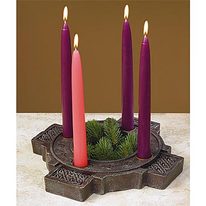 Irish Stone Advent Candleholder